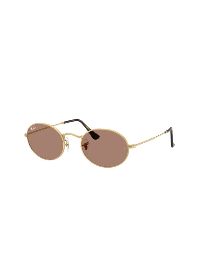 Ray-Ban Unisex Ray-Ban RB3547 001/1A Unisex's Full Rim Oval Sunglasses - Lens Size: 51 mm - Image 1