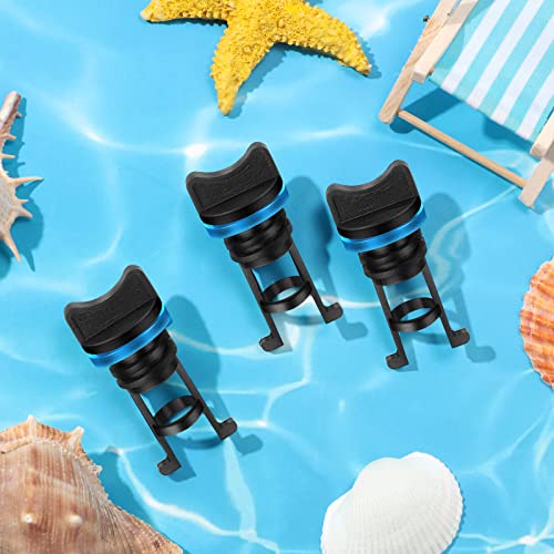 Timtin 2 Pcs Nylon Kayak Drain Plug Kit Canoe Boat Hull Thread Drain Plugs for Ocean Stream Kayak Dinghy Canoe Boat - Image 4
