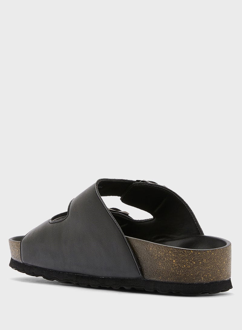 Robert Wood Casual Buckle Sandals  - Image 3