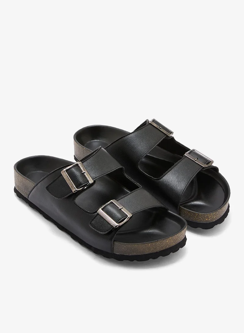 Robert Wood Casual Buckle Sandals