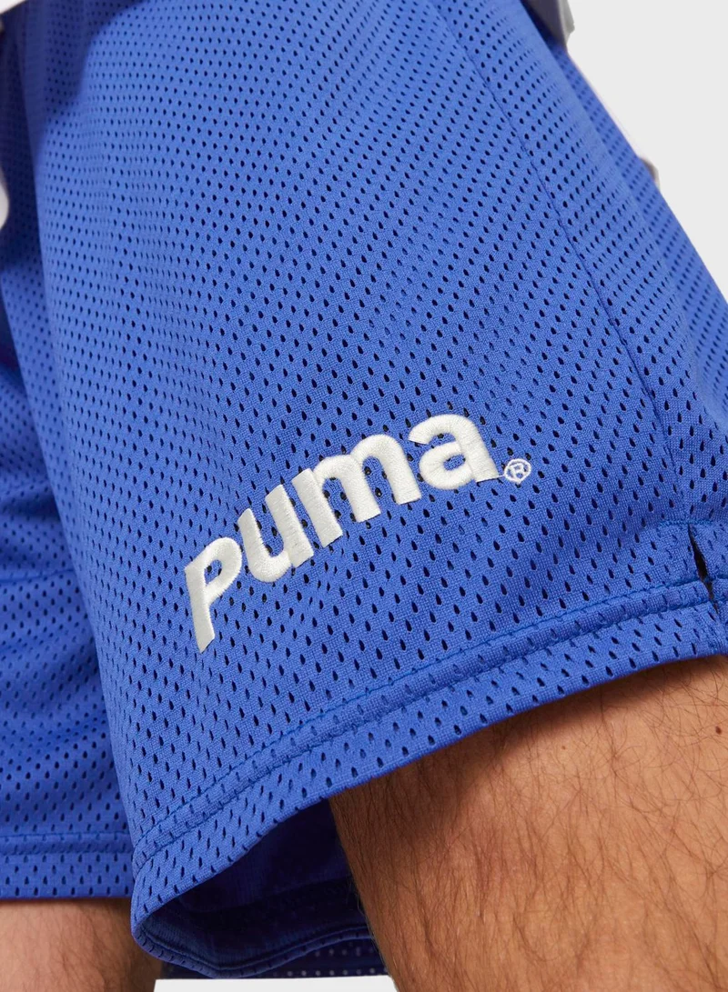 PUMA 8" Team Mesh Shorts
