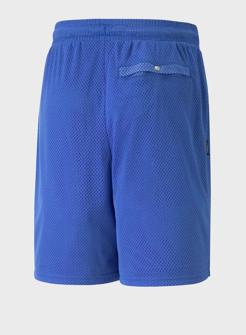 PUMA 8" Team Mesh Shorts