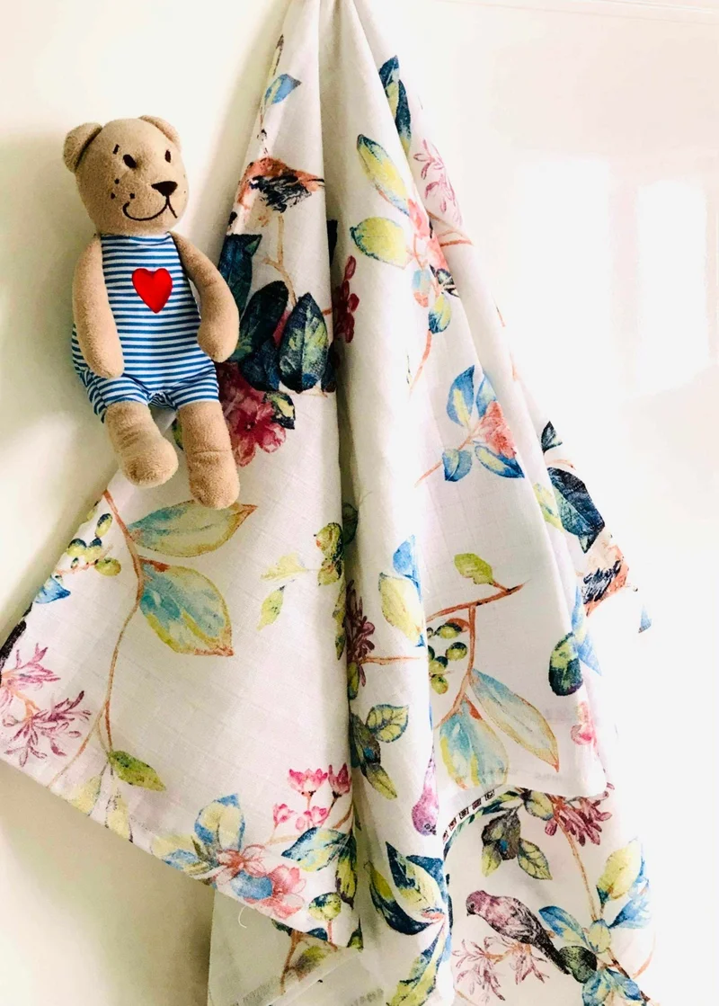 juniperus 3 Pieces 110x110 Multi-Purpose Muslin Cloth Cover Blanket