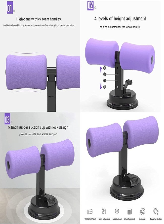 DOZERA Ab Exercise Equipment Ab Innovative Ergonomic Abdominal Ab Workout Equipment - Ab Puch up Stand for Home Gym Sit up Assistant Abs Workout Exercise Equipment Stomach Exercise - Multicolor - Image 5