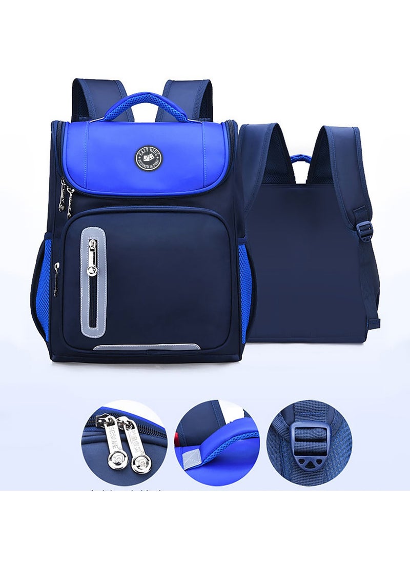 Eazy Kids - Ergonomic School Bag - Blue - Image 1