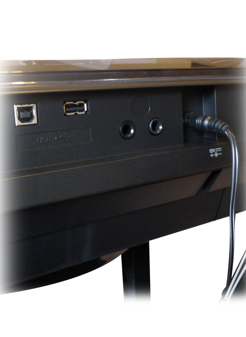 TLAXCA محول التيار المتردد للوحة المفاتيح Yamaha 3M 12V محول كابل الشاحن لـ PA-130a، PA-130b، PA-150b، P45، PA-3b، PA-3c، PA-5d، PSR-210، PSR-E473، PSR-78 ، P125، E373، EZ-220، EZ-300 البيانو الإلكتروني  - Image 5
