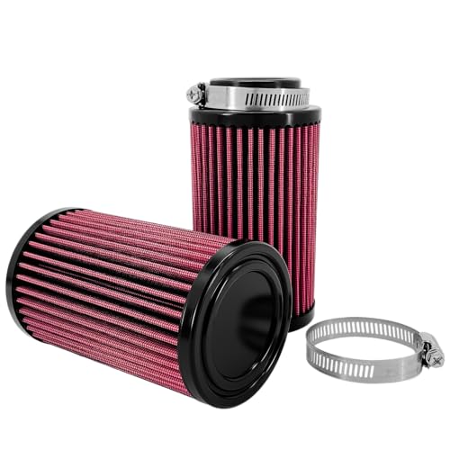 Euros Air Pod Filter Pair Stock Carb 26mm Air Filter Fit For Yamaha Bnashee YFZ 350 Air Pod Filter RedPack 2 - Image 1