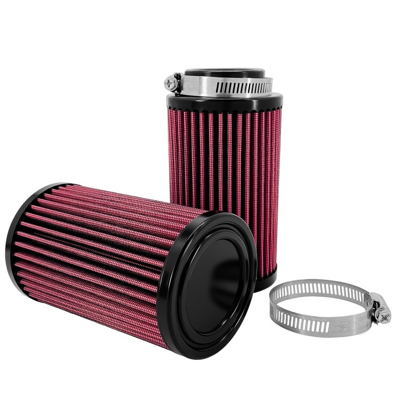Euros Air Pod Filter Pair Stock Carb 26mm Air Filter Fit For Yamaha Bnashee YFZ 350 Air Pod Filter RedPack 2 - Image 3