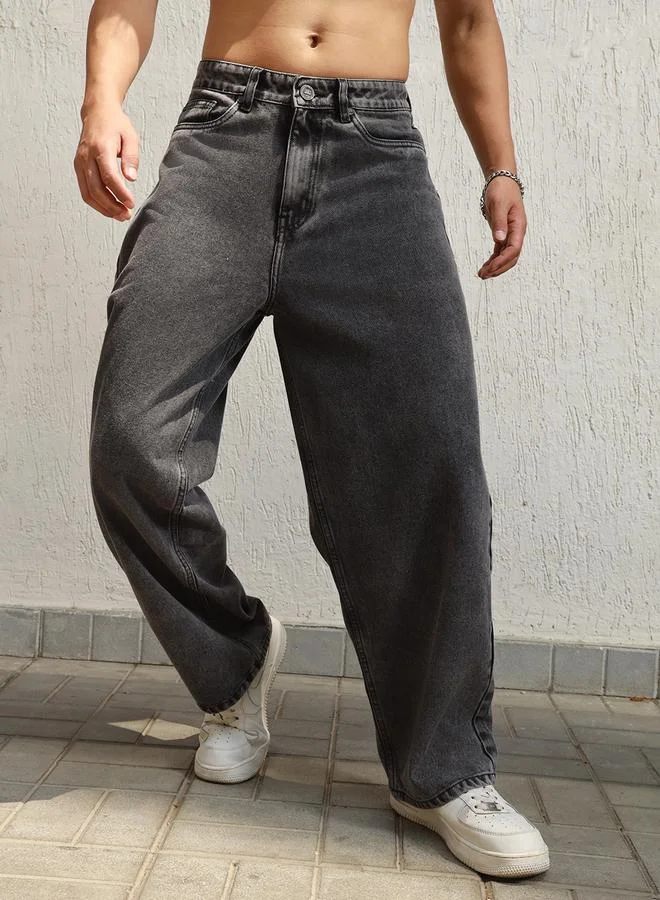 هوبرهولمي جينز باجي بخصر متوسط مع جيوب