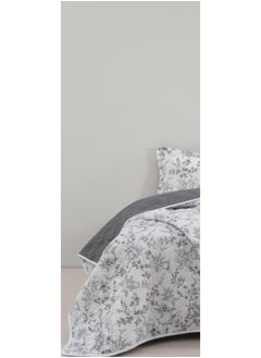 Red Rose A king-sized summer microfiber double bed sheet that adds beauty and elegance to your room, measuring 230*250cm.  - Image 2