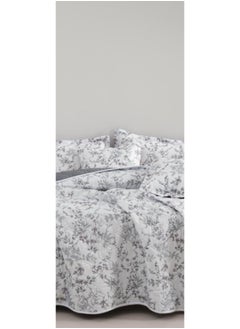 Red Rose A king-sized summer microfiber double bed sheet that adds beauty and elegance to your room, measuring 230*250cm.  - Image 3