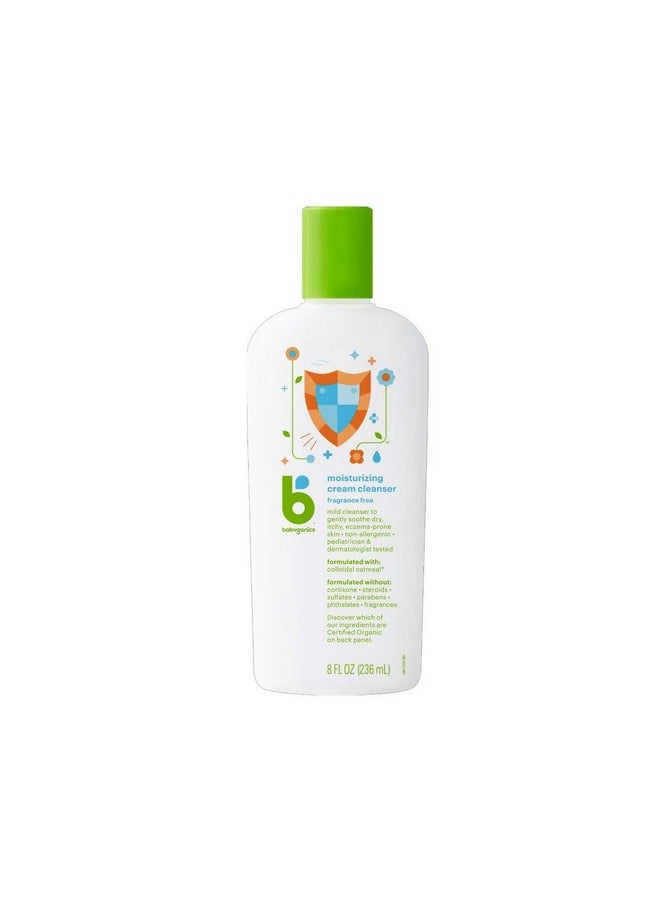 Babyganics - Bye Bye Dry Moisturizing Therapy Wash 8 Fluid Ounce (Pack Of 2) Packaging May Vary - Image 1