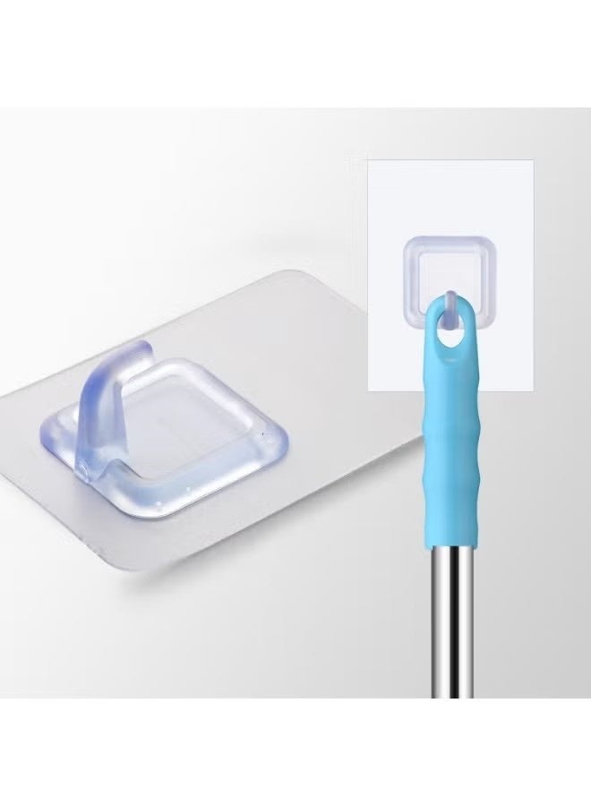 Realfrog Toilet Plunger, Piston Type Toilet Clog Remover, Flexible Rubber Head Stainless Steel Handle with Wall Hook Toilet Dredge Pipe for Clogged Syphon Toilet - Image 2