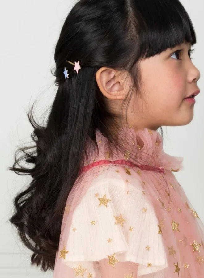 ميري ميري Pink Star Tulle Cape