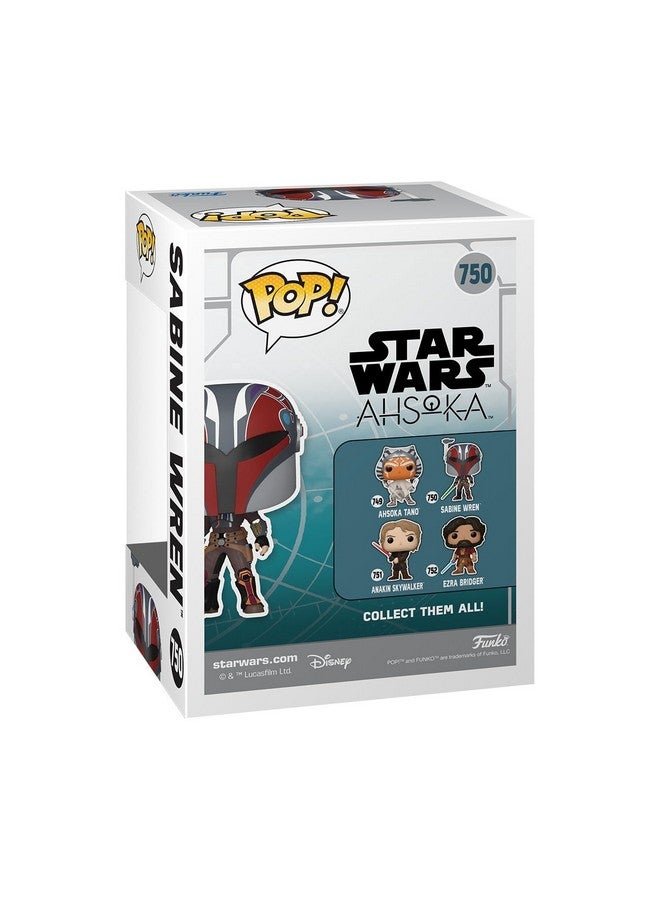 Funko POP Star Wars: Ahsoka - Sabine Wren - Star Wars Ahsoka - Collectable Vinyl Figure - Gift Idea - Official Merchandise - for Kids & Adults - TV Fans - Model Figure for Collectors and Display - Image 3
