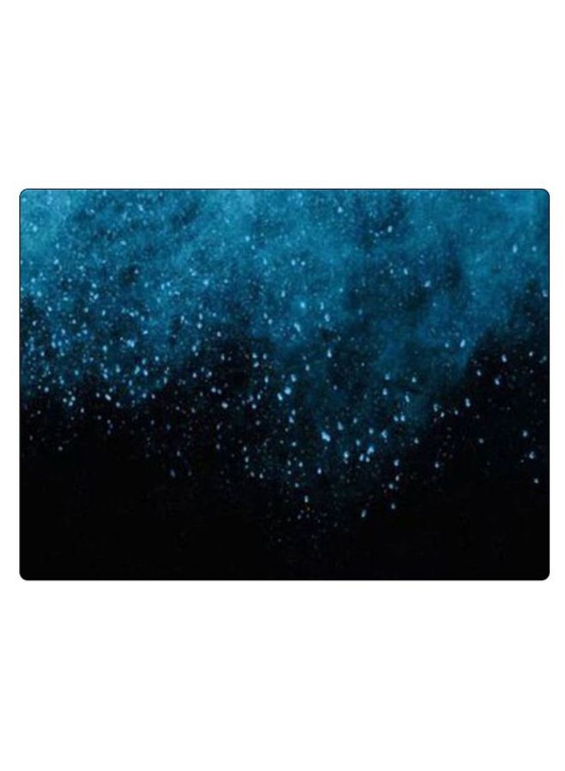 RKN Printed Anti-Slip Gaming Mouse Pad Blue/Black