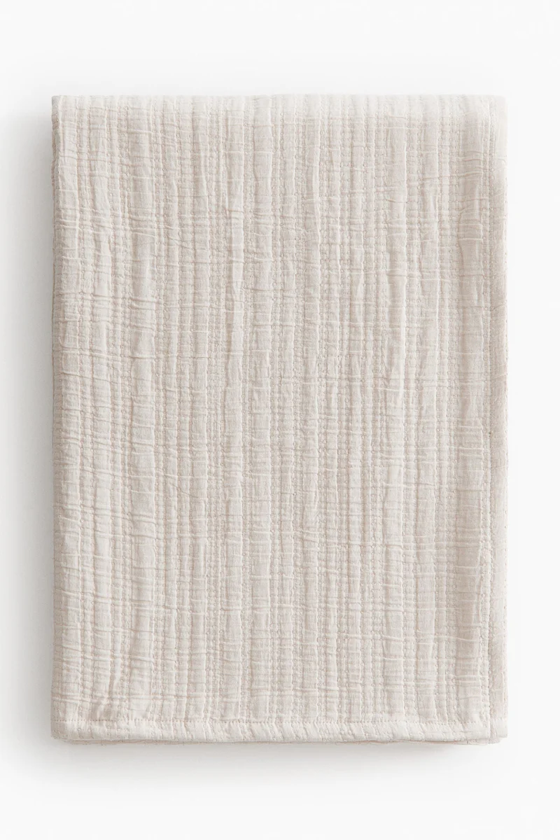 اتش اند ام شرشف سرير من قطن الموسلين