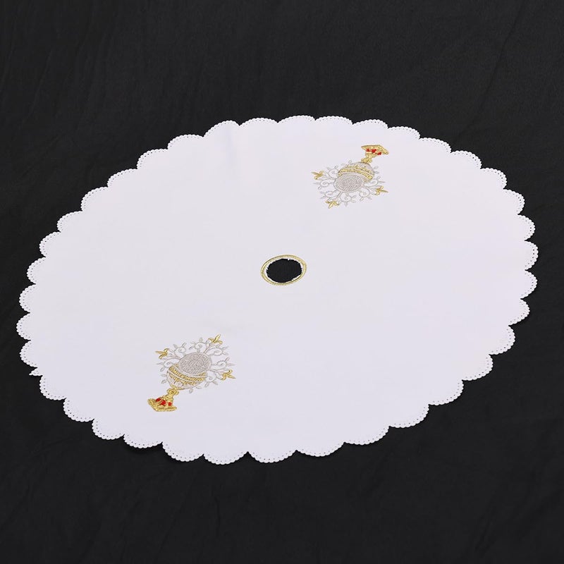 BLESSUME Altar Cloth Chalice Pall Chalice Veil - Image 3
