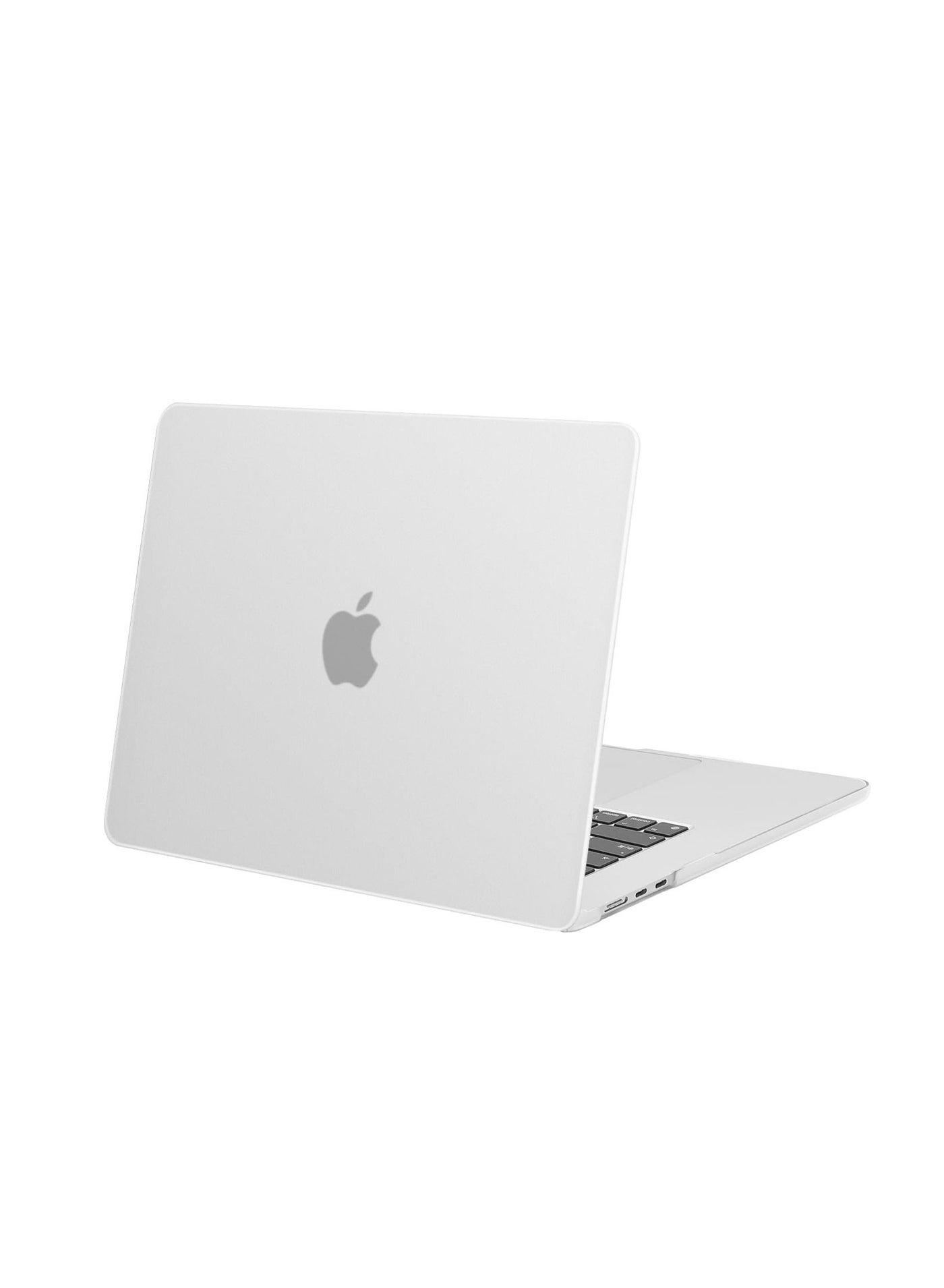 Hard Shell Case Protective Snap On Cover Compatible with MacBook Air New 15 Inch 2023 Release A2941 M2 Chip w/Liquid Retina Display&Touch ID/Protective Plastic Hard Shell Case (Frost)