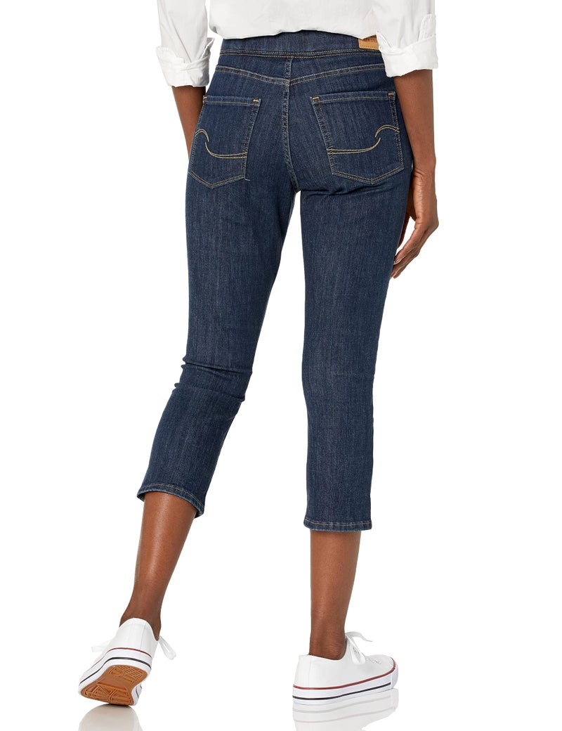 Levi Strauss Signature Gold Women's Totally Shaping Pull On Capri (Available in Plus Size), (New) Palm Gardens, 16 - Image 2