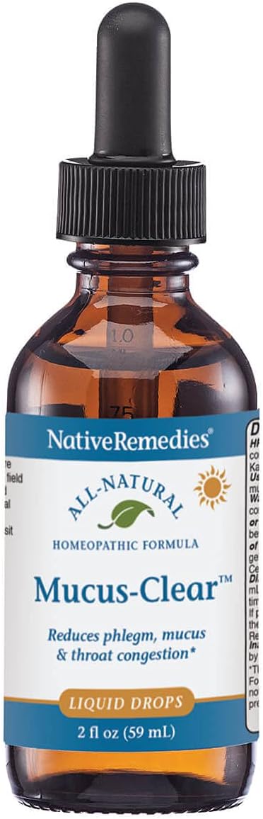 Native Remedies باقة ميوكس كلير الكاملة من ناتيف ريميذيز لتخفيف المخاط والبلغم لمدة 24 ساعة - Image 3