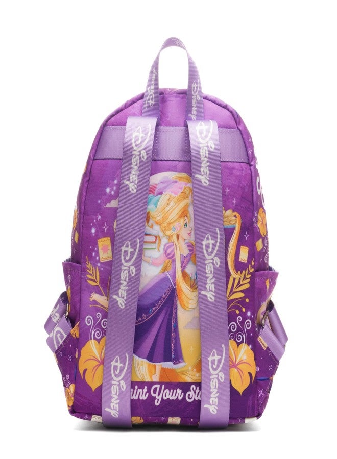 Wondapop Disney Tangled Rapunzel Strong at Heart 13" Deluxe Nylon Mini Backpack - Image 3