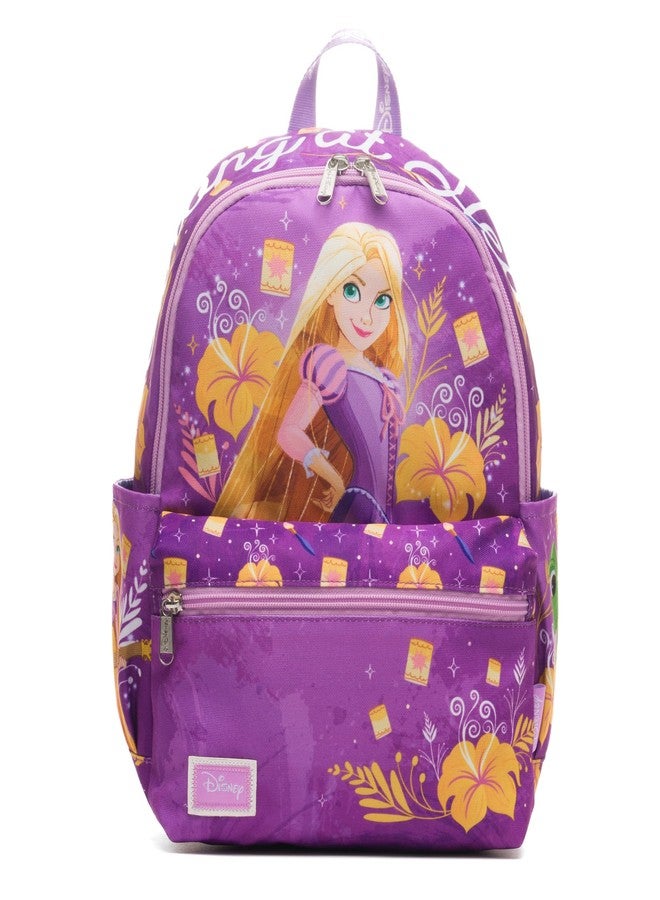 Wondapop Disney Tangled Rapunzel Strong at Heart 13" Deluxe Nylon Mini Backpack - Image 1