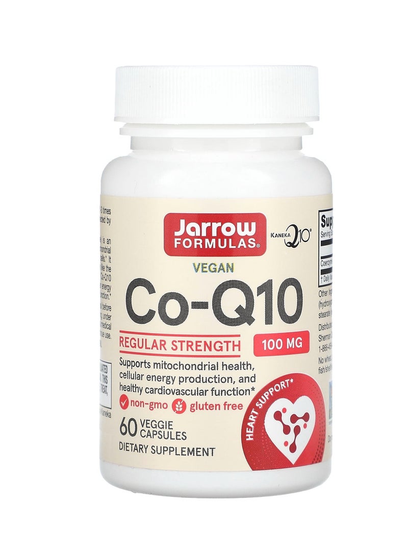 جارو فورملاز إنزيم Q10 المساعد، 100 ملغ، 60 كبسولة نباتية