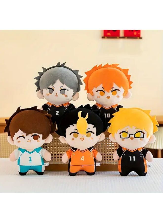 Number 2 Volleyball Anime Plush Figure Soft Chibi Doll Gift For Fans Decor - Image 2
