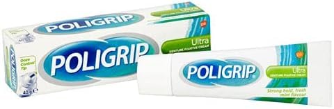 Poligrip Denture Fixative Cream Ultra 40g x 6 Packs by GSK - Image 2