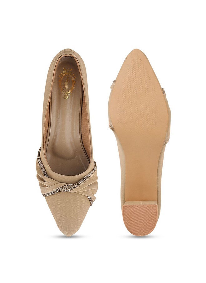 Shoetopia أحذية شوتوبيا للبنات بكعب كتلة دائري - Image 4