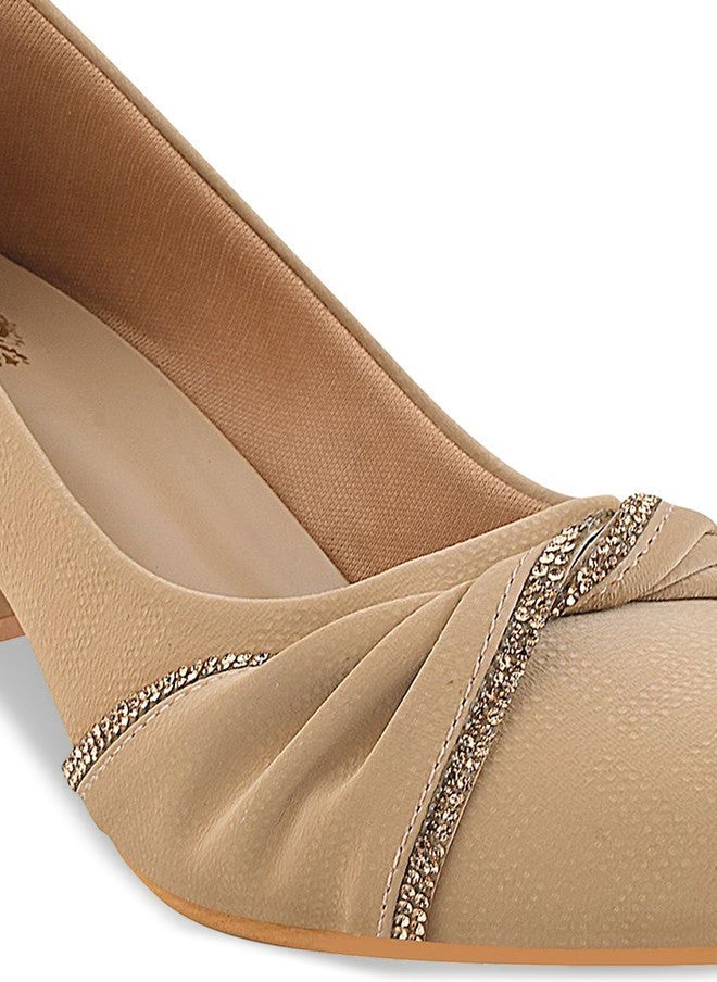 Shoetopia أحذية شوتوبيا للبنات بكعب كتلة دائري - Image 5