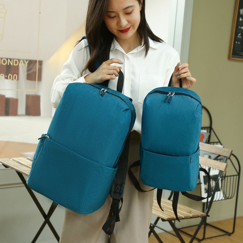 Colorful Backpack Backpack Simple Casual Backpack Men And Women Casual School Bag Lightweight Backpack - Image 5