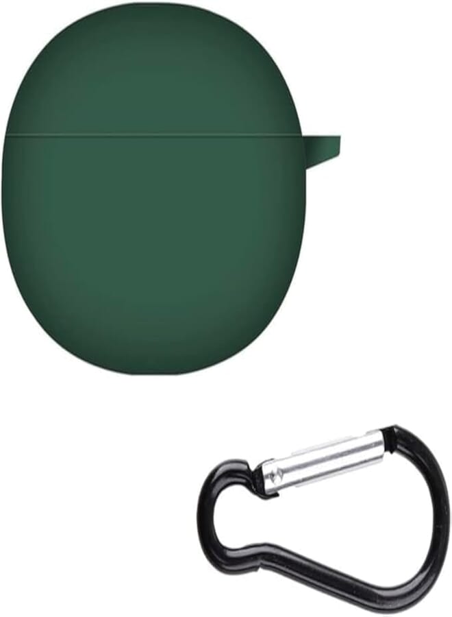 Next store Silicone Shockproof Case Cover Earphone Protective Cover Compatible with OPPO Enco Air (Dark Green)