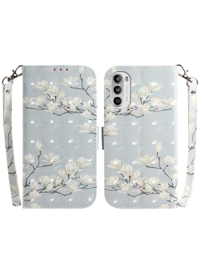 S-TOP Case For Motorola Moto G62 5G 3D Colored Horizontal Flip Leather Phone Case - Image 1