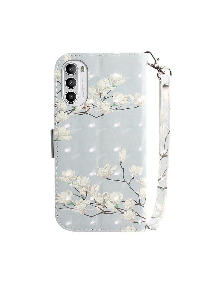 S-TOP Case For Motorola Moto G62 5G 3D Colored Horizontal Flip Leather Phone Case - Image 3