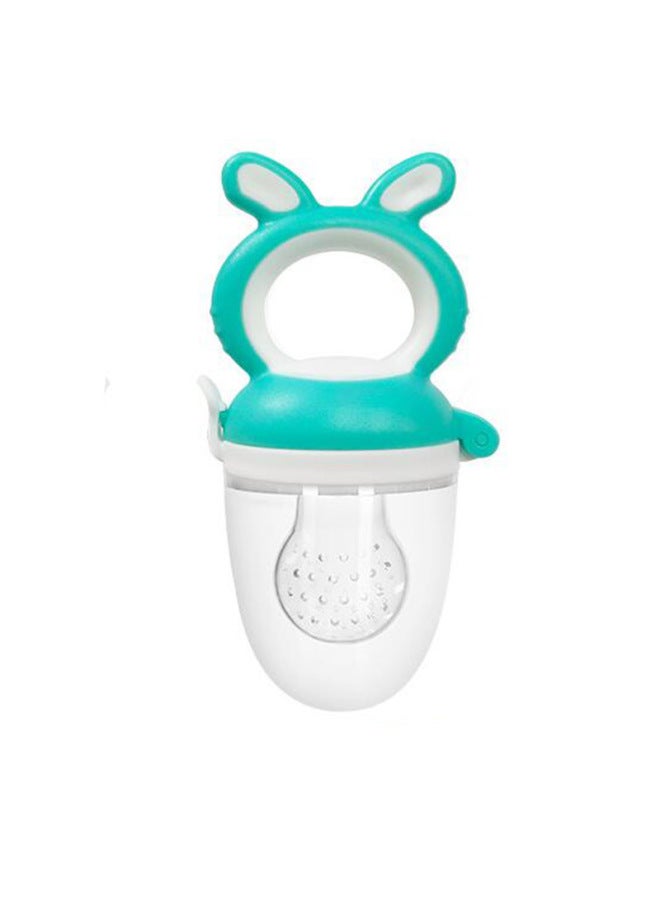Silicone Fruit Food Supplement Bite Bite Music Creative Rabbit Baby Nutrition Fruit And Vegetable Silicone Pacifier