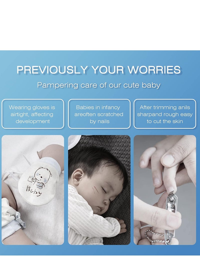 ELTRAZONE Baby Nail Trimmer Electric, Safe Baby Nail File with Light and 6 Grinding Pads for Newborn Toddler Toes and Fingernails,Baby Nail Trimmer Infant Nail File Electric (Pink) - Image 5