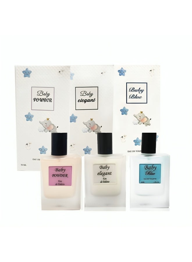 rivonty Distinctive children's perfume set consisting of 3 pieces * 50 ml - Image 1
