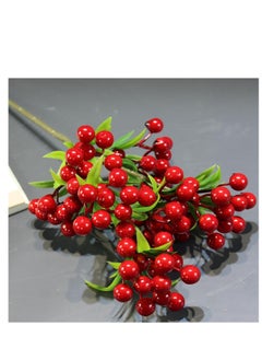 Generic Artificial Cherries For Decoration Red  - Image 1