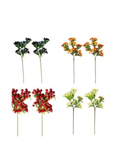 Generic Artificial Cherries For Decoration Red  - Image 2