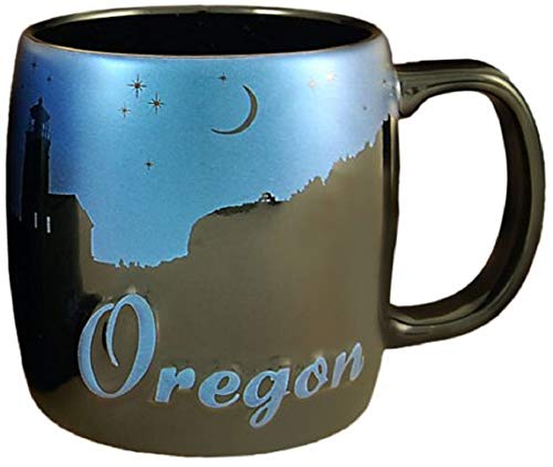 Americaware Oregon 22 oz Night Sky Silhouette BIG Mug - Image 2