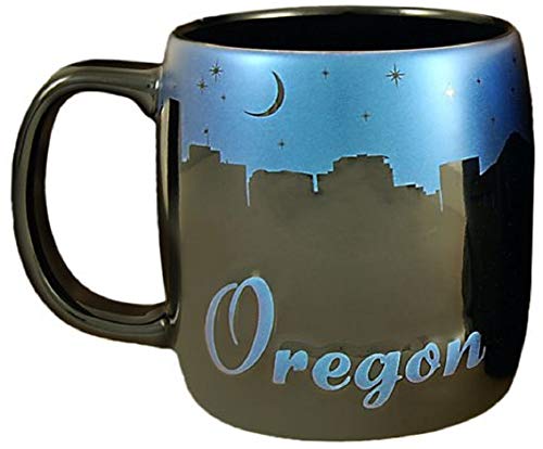 Americaware Oregon 22 oz Night Sky Silhouette BIG Mug - Image 5