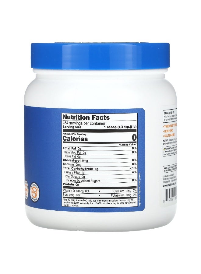 Nutricost Nutricost, Psyllium Husk, Unflavored, 16.2 oz (454 g)  - Image 2