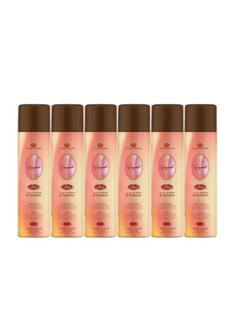 ملطف جو صبايا 300 مل 6 قطع