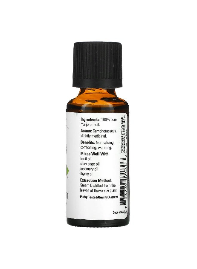 Now Foods NOW Foods, Essential Oils, Marjoram, 1 fl oz (30 ml)  - Image 2
