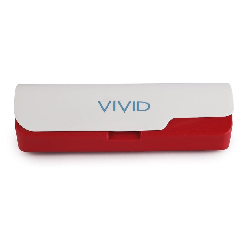 VIVID Vision Unisex Adult Lightweight Eyewear Specs Case Cover | Protect Eye Glasses | Chashma Dibbi | Spectacle Box | Closure - Push Button | Plastic - Image 1