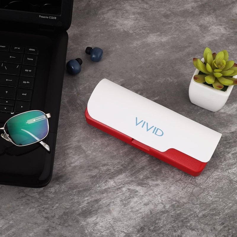 VIVID Vision Unisex Adult Lightweight Eyewear Specs Case Cover | Protect Eye Glasses | Chashma Dibbi | Spectacle Box | Closure - Push Button | Plastic - Image 4