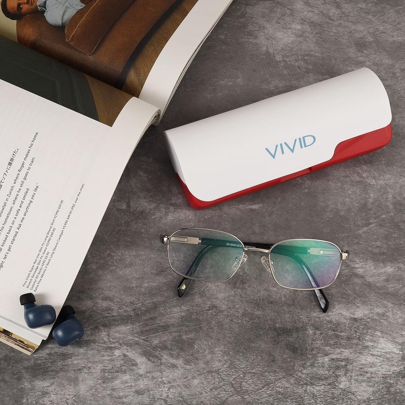 VIVID Vision Unisex Adult Lightweight Eyewear Specs Case Cover | Protect Eye Glasses | Chashma Dibbi | Spectacle Box | Closure - Push Button | Plastic - Image 5