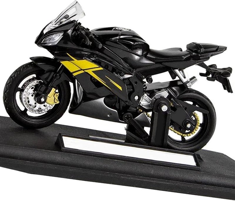 PLUSPOINT Diecast Motorcycle Toy Bike Scale Model Vehicles Alloy Simulation Superbike Also for Car Dashboard Adult Alloy Motorbike Toy Simulation Model Vehicle Toy Street Machine Kids Gift - Image 4